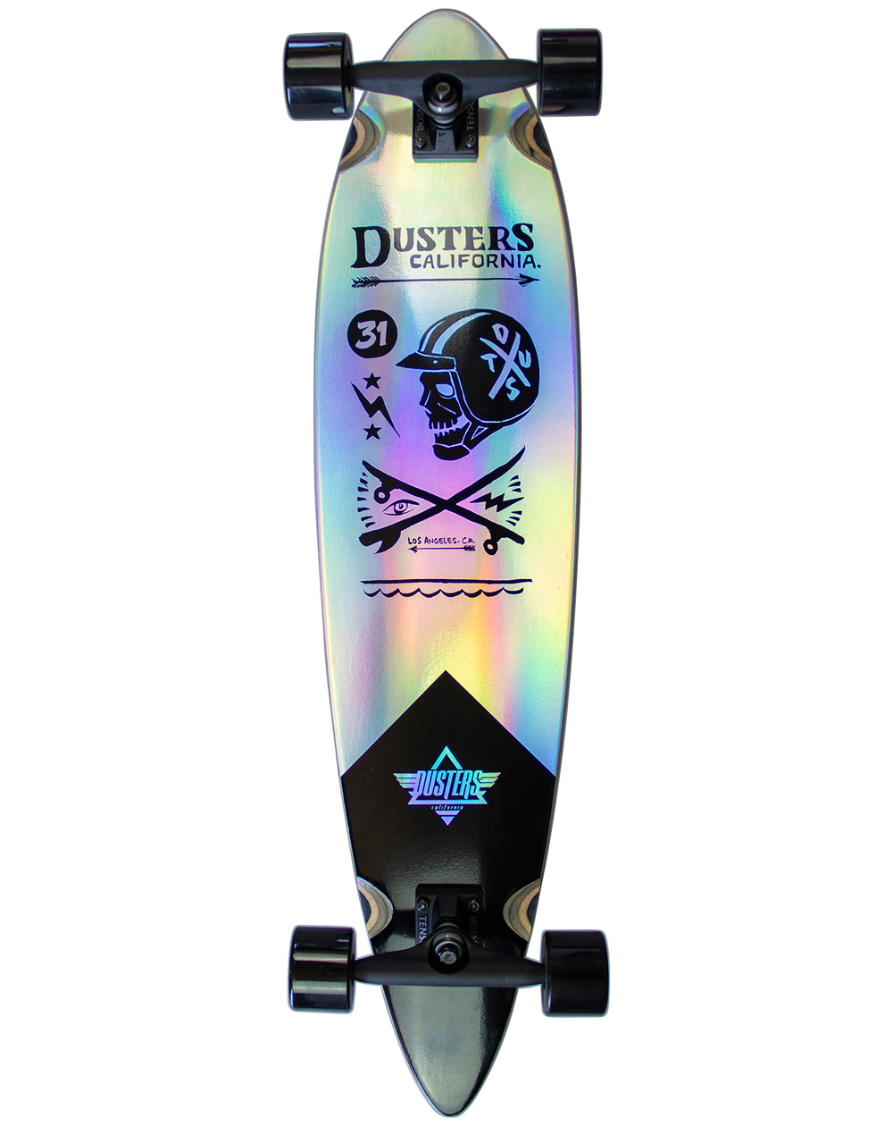 Dusters Moto Cosmic 37" Longboard Holographic