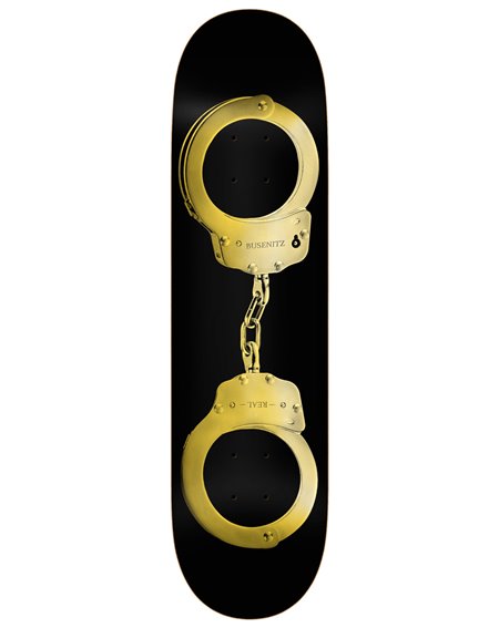 Real Plateaux Skateboard Busenitz Golden Cuffs 8.5"