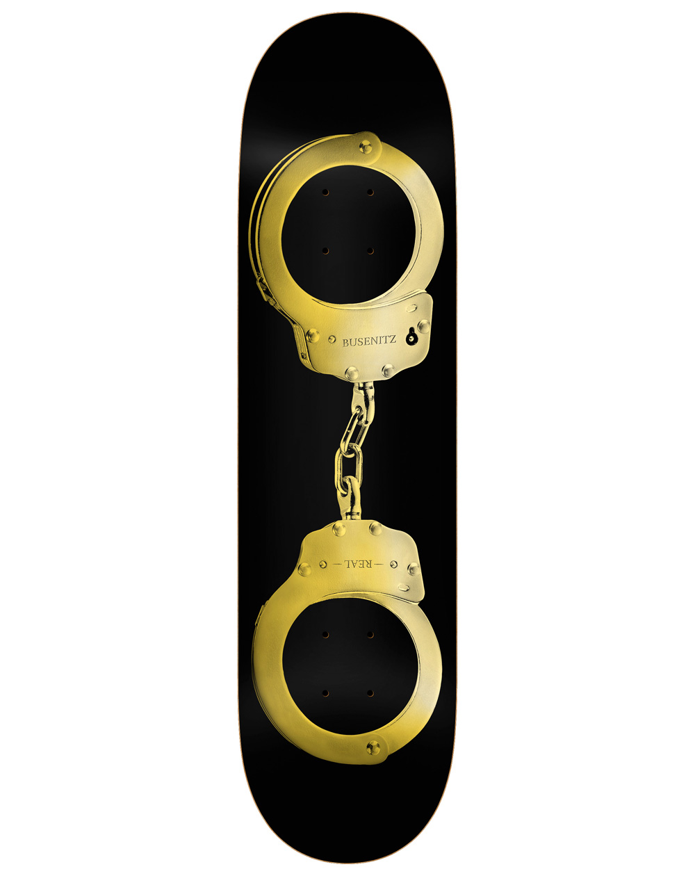 Real Busenitz Golden Cuffs 8.5" Skateboard Deck