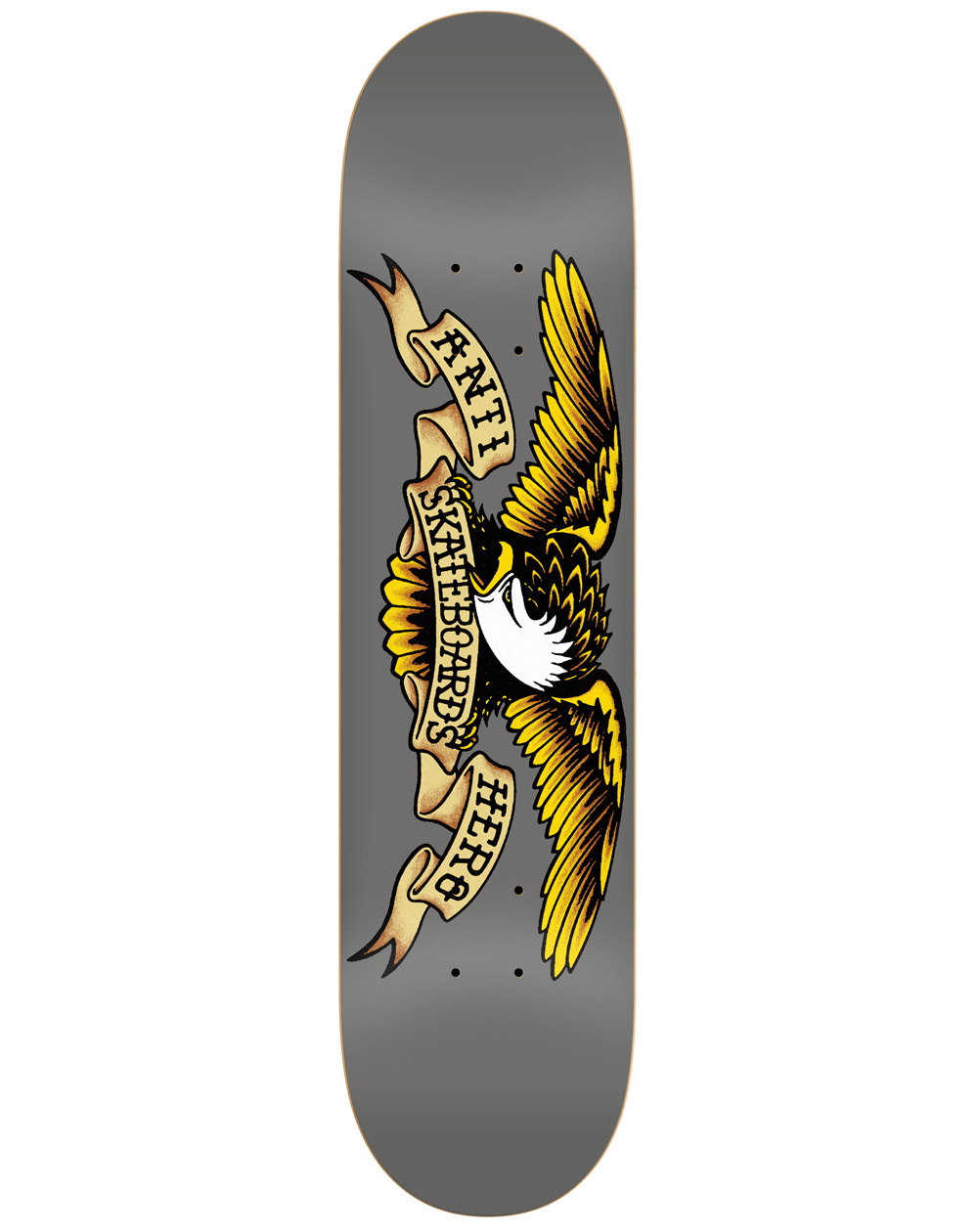 Anti Hero Planche de Skate Classic Eagle 8.25" Grey