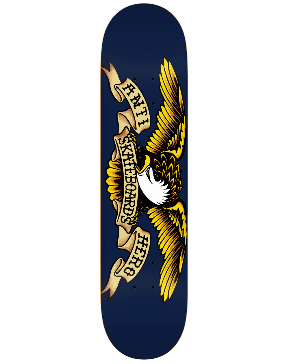Anti Hero Shape Skate Classic Eagle 8.5" Navy
