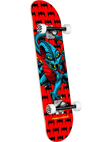 Powell Peralta Skateboard Completo Cab Dragon 7.75" Red