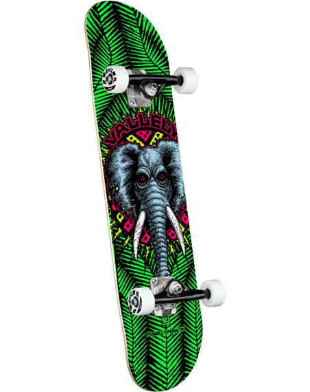 Powell Peralta Vallely Elephant 8" Complete Skateboard Green