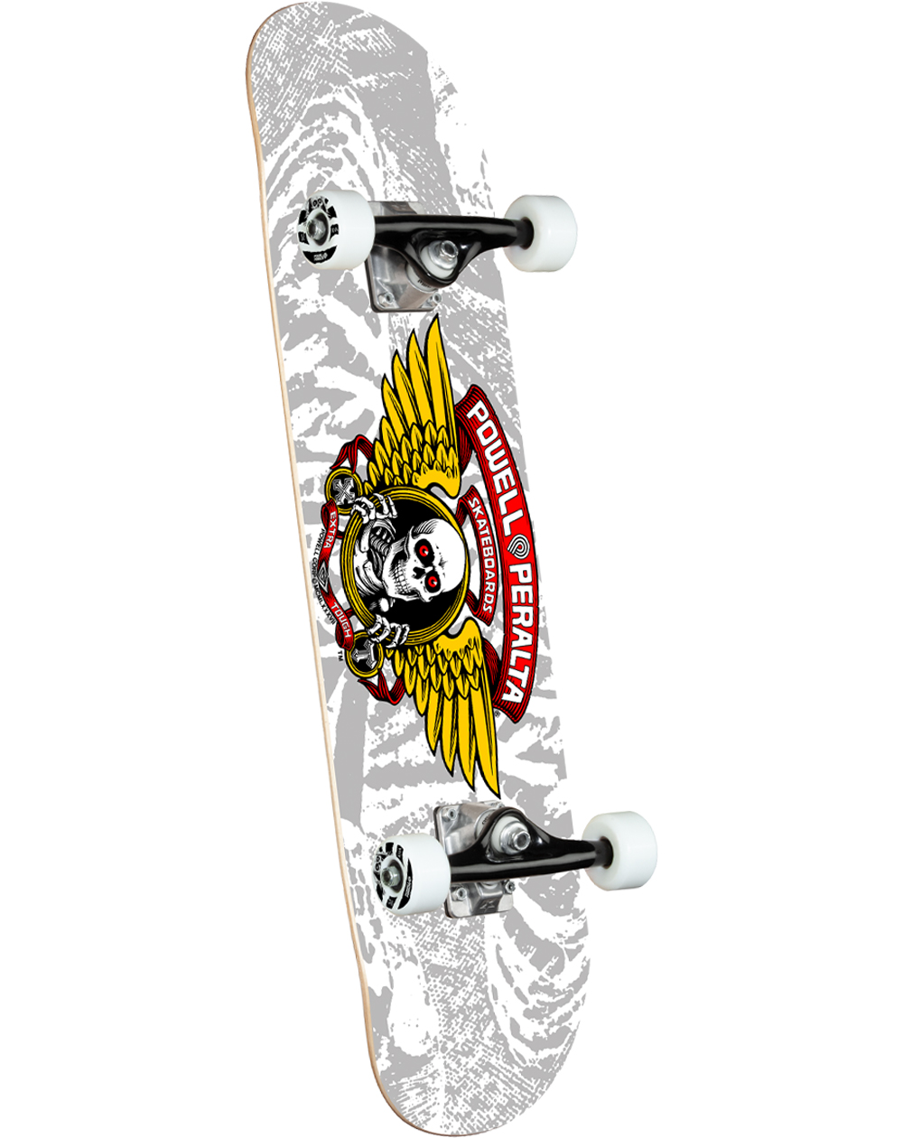 Powell Peralta Skateboard Completo Winged Ripper 8" Silver