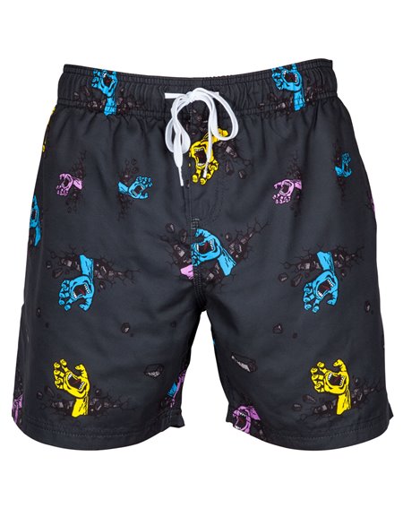 Santa Cruz Wall Hand Boardshort Homme Black 2