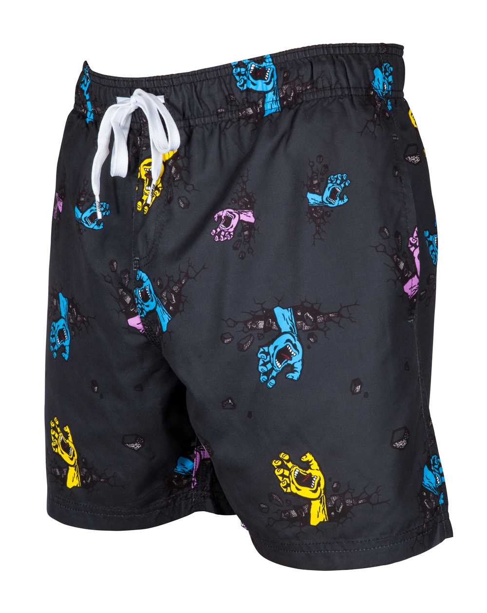 Santa Cruz Wall Hand Boardshort Homme Black