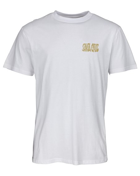 Santa Cruz Knox Firepit T-Shirt Uomo White