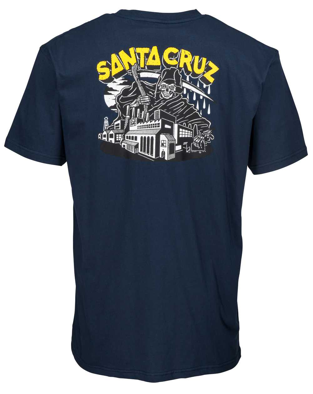 Santa Cruz Men's T-Shirt Fate Factory Indigo