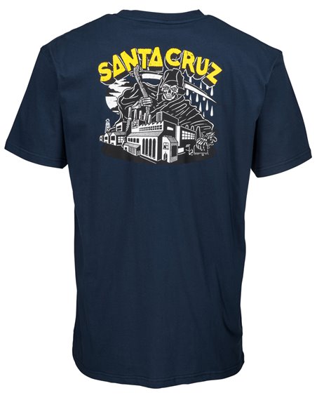 Santa Cruz Fate Factory Camiseta para Homem Indigo