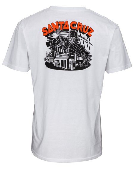 Santa Cruz Fate Factory T-Shirt Homme White