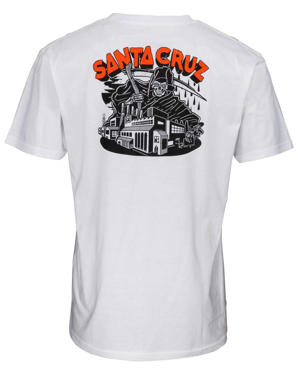 Santa Cruz Fate Factory T-Shirt Homme White