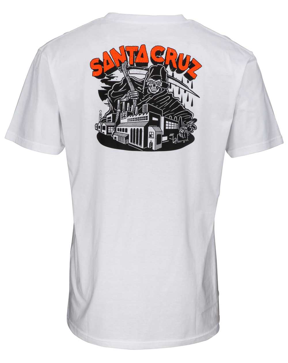 Santa Cruz Men's T-Shirt Fate Factory White