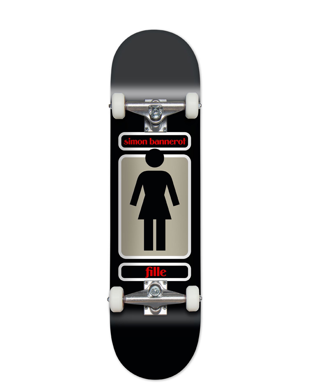 Girl Bannerot 93 Til 8" Komplett-Skateboard