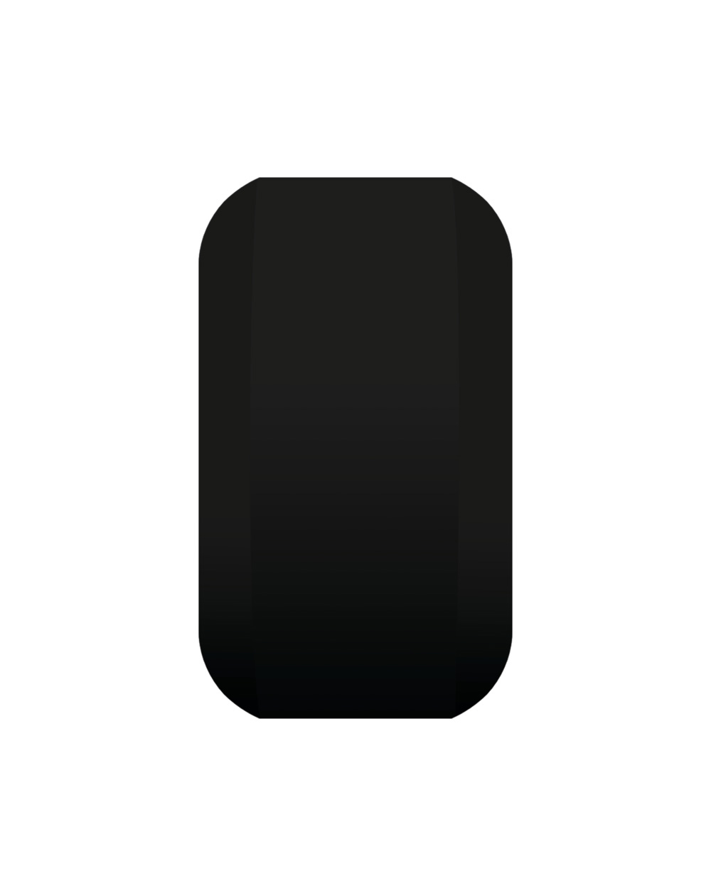 Ricta Ruote Skateboard Chrome Core 53mm 99A Black/Gold 4 pz