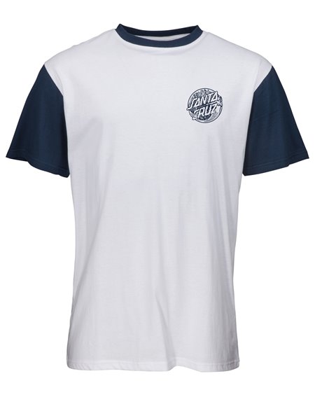 Santa Cruz Mermaid Dot T-Shirt Uomo White