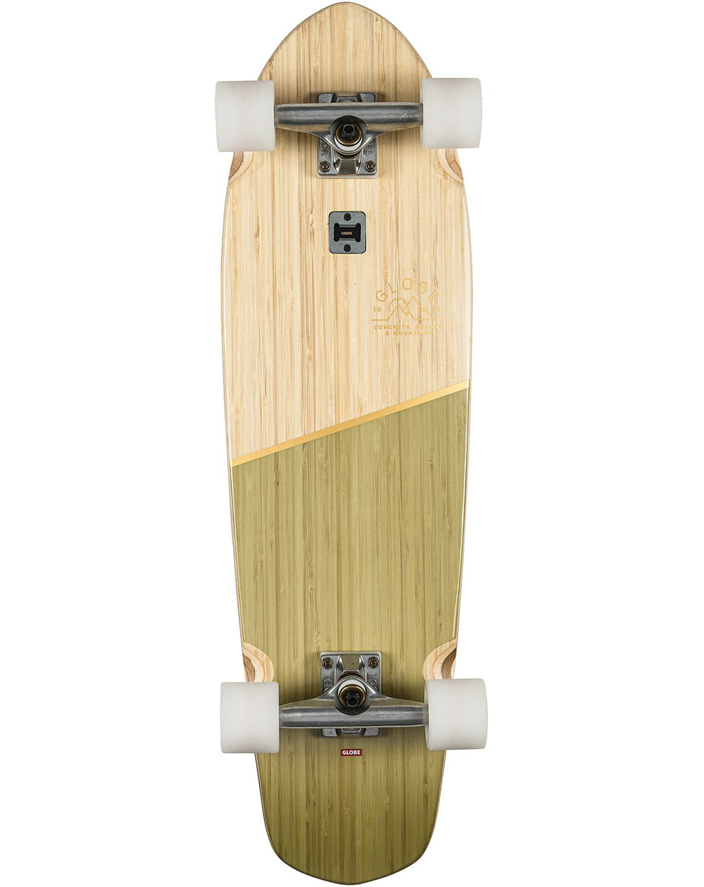 Globe Skateboard Cruiser Big Blazer 32" Bamboo/Olive