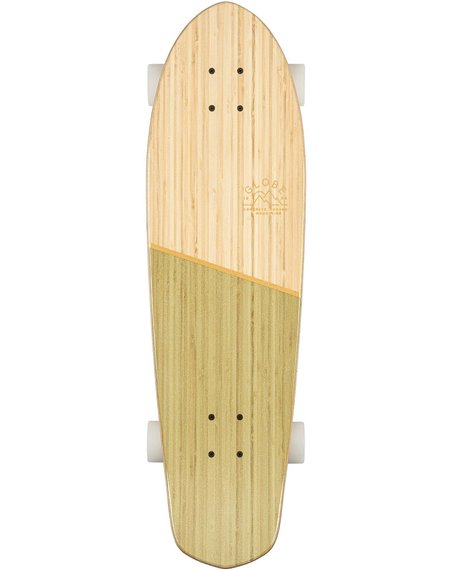 Globe Big Blazer 32" Skateboard Cruiser Bamboo/Olive