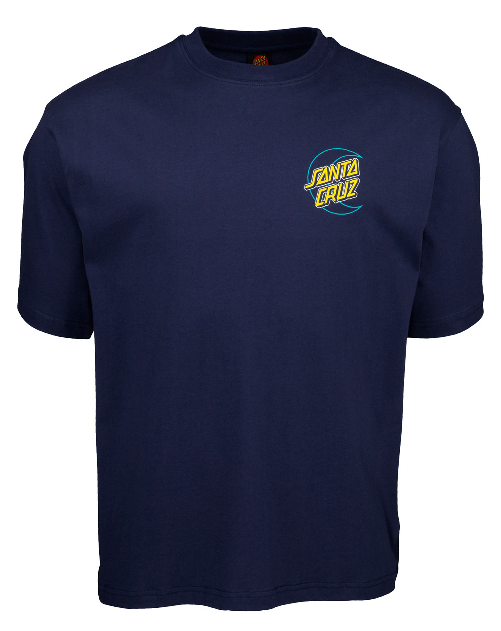 Santa Cruz Empty Moon Dot T-Shirt Homme Dark Navy