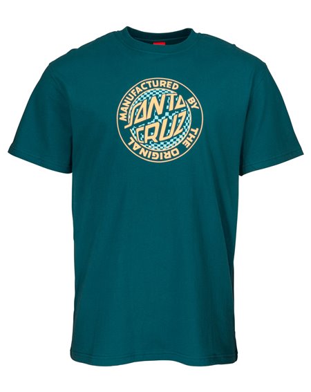 Santa Cruz Men's T-Shirt Fisheye MFG Ink Blue