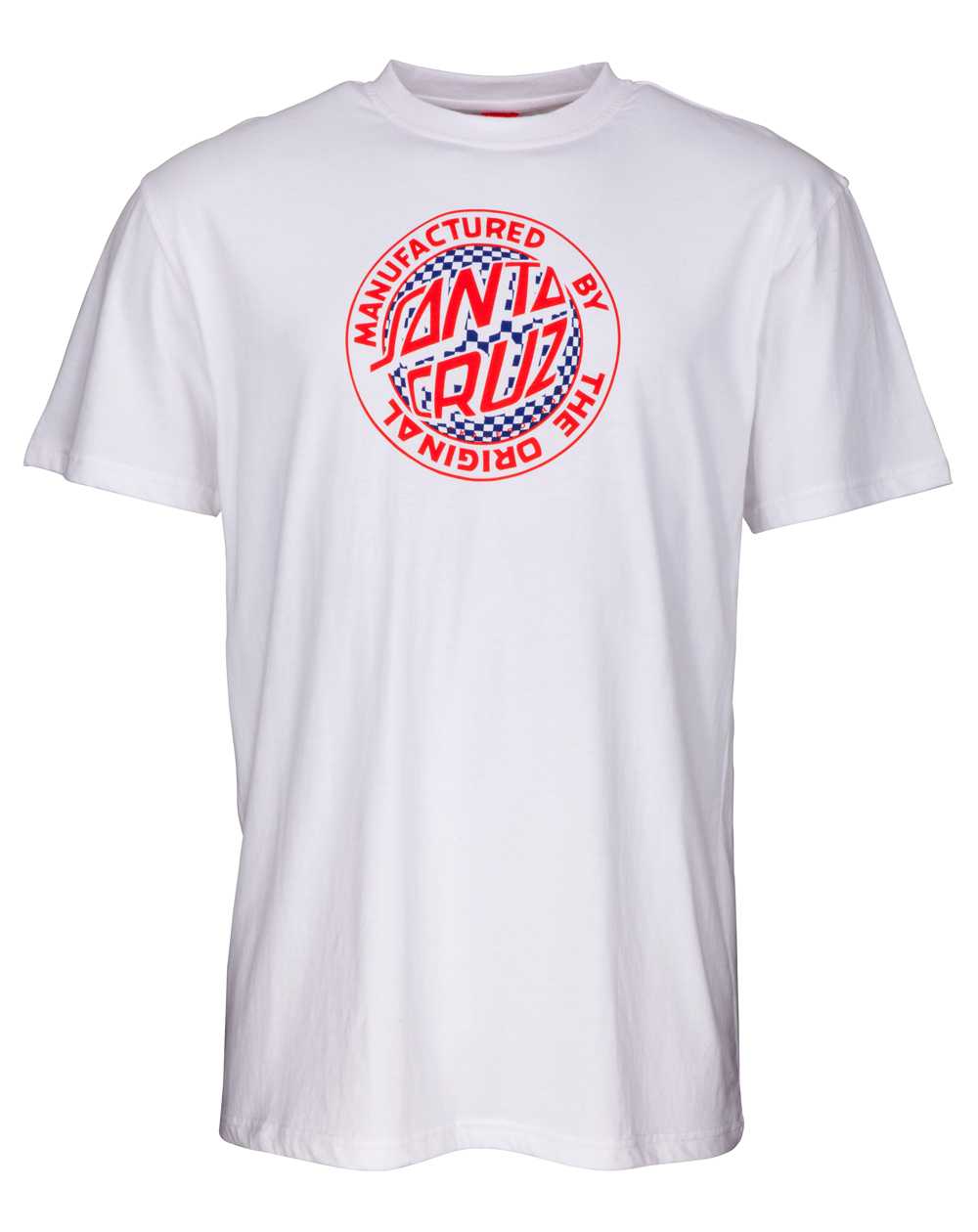 Santa Cruz Fisheye MFG Camiseta para Hombre White