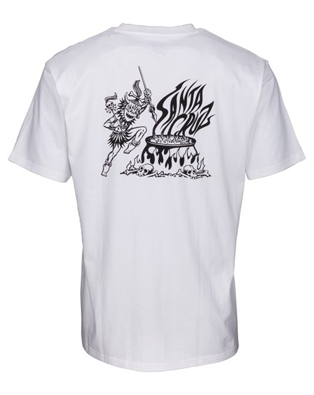 Santa Cruz Salba Witch Doctor T-Shirt Uomo White