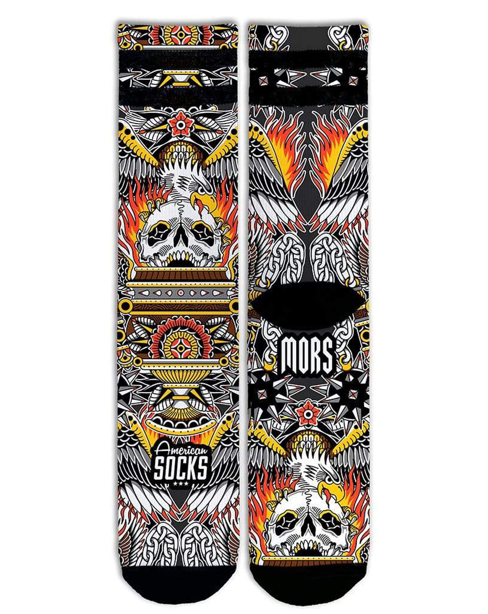 American Socks Unisex Adults Socks Eagle of Fire