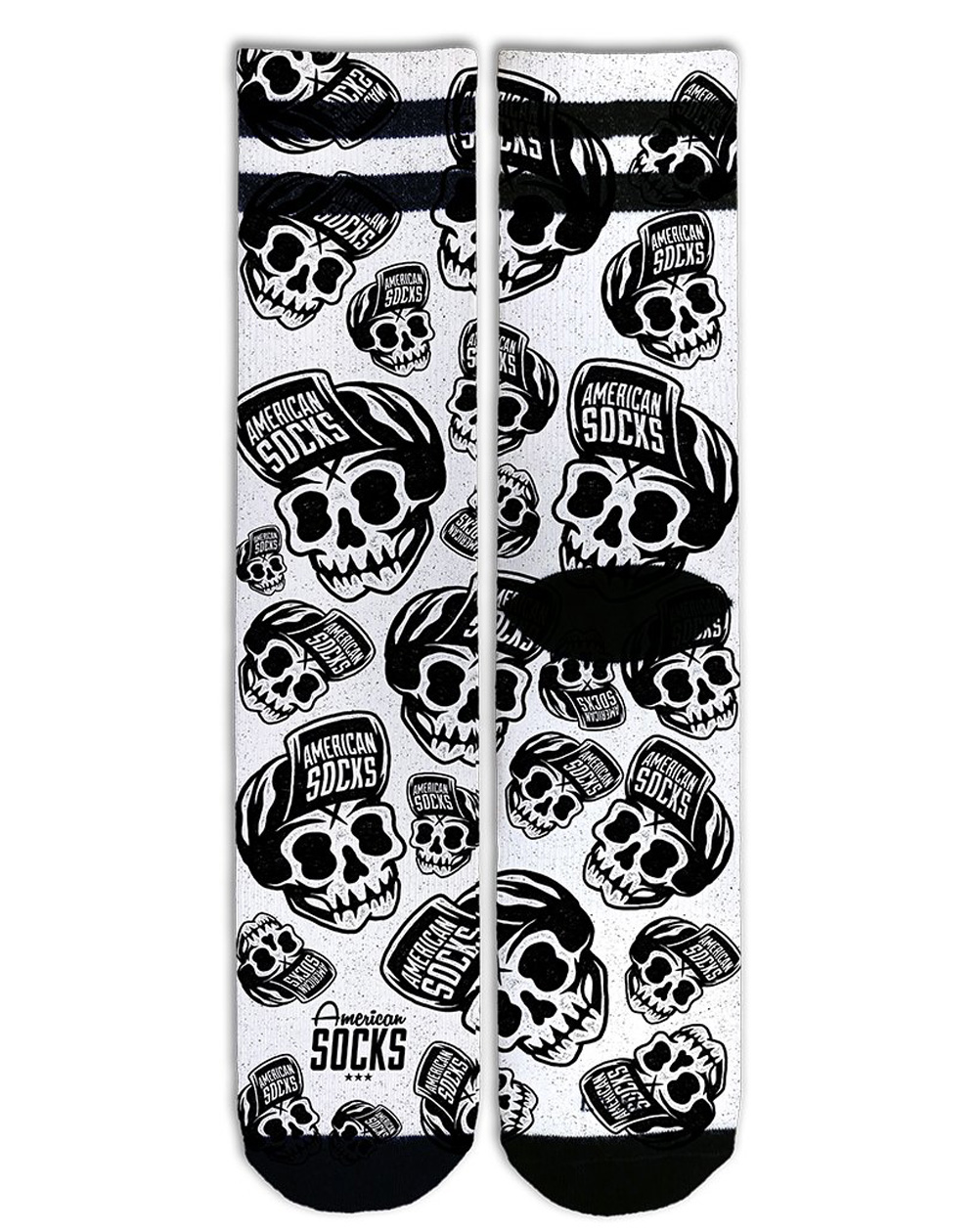 American Socks Skater Skull Calzini Unisex Adulto