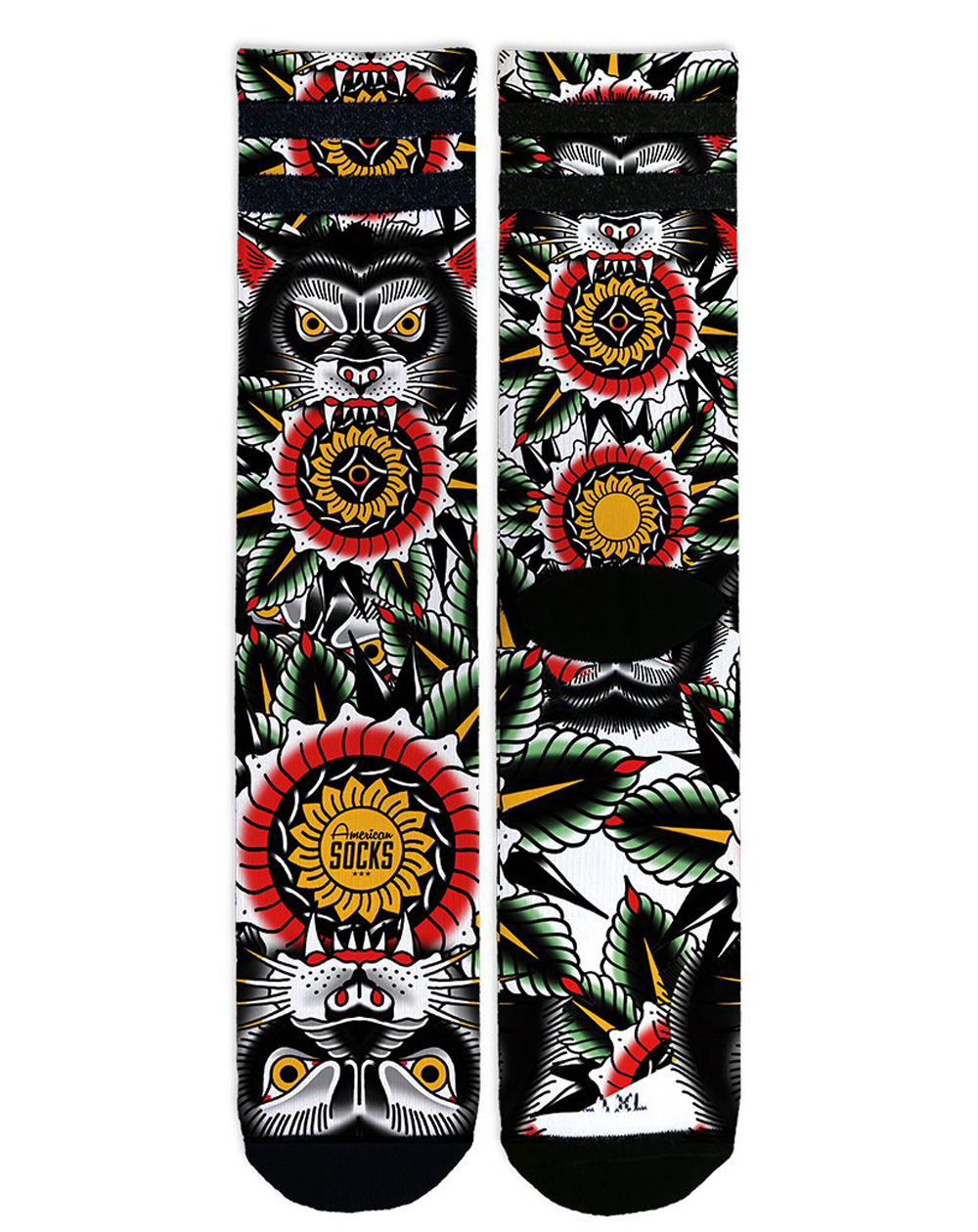 American Socks Wolf Meias para Unisex-adulto