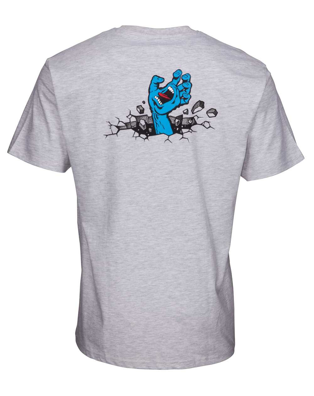 Santa Cruz Hand Wall Camiseta para Hombre Atlethic Heather