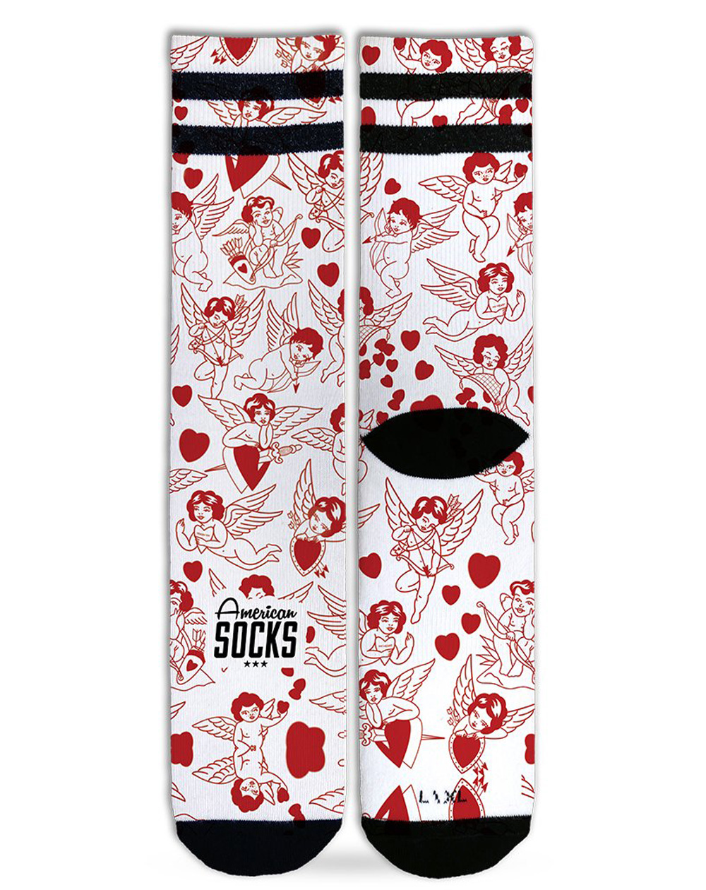 American Socks Unisex Adults Socks Valentine