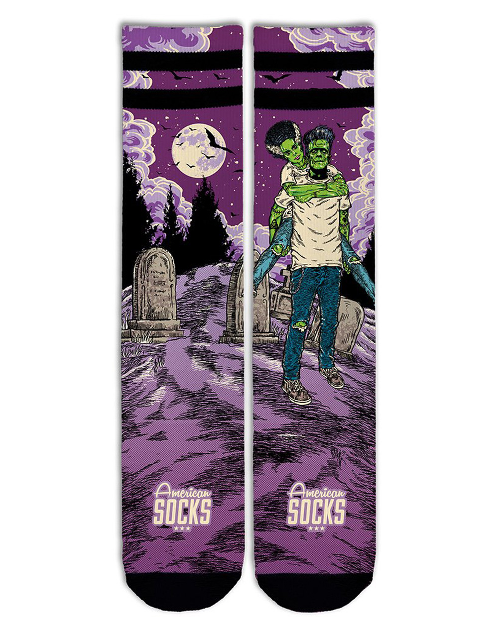 American Socks Unisex Adults Socks Frankenstein