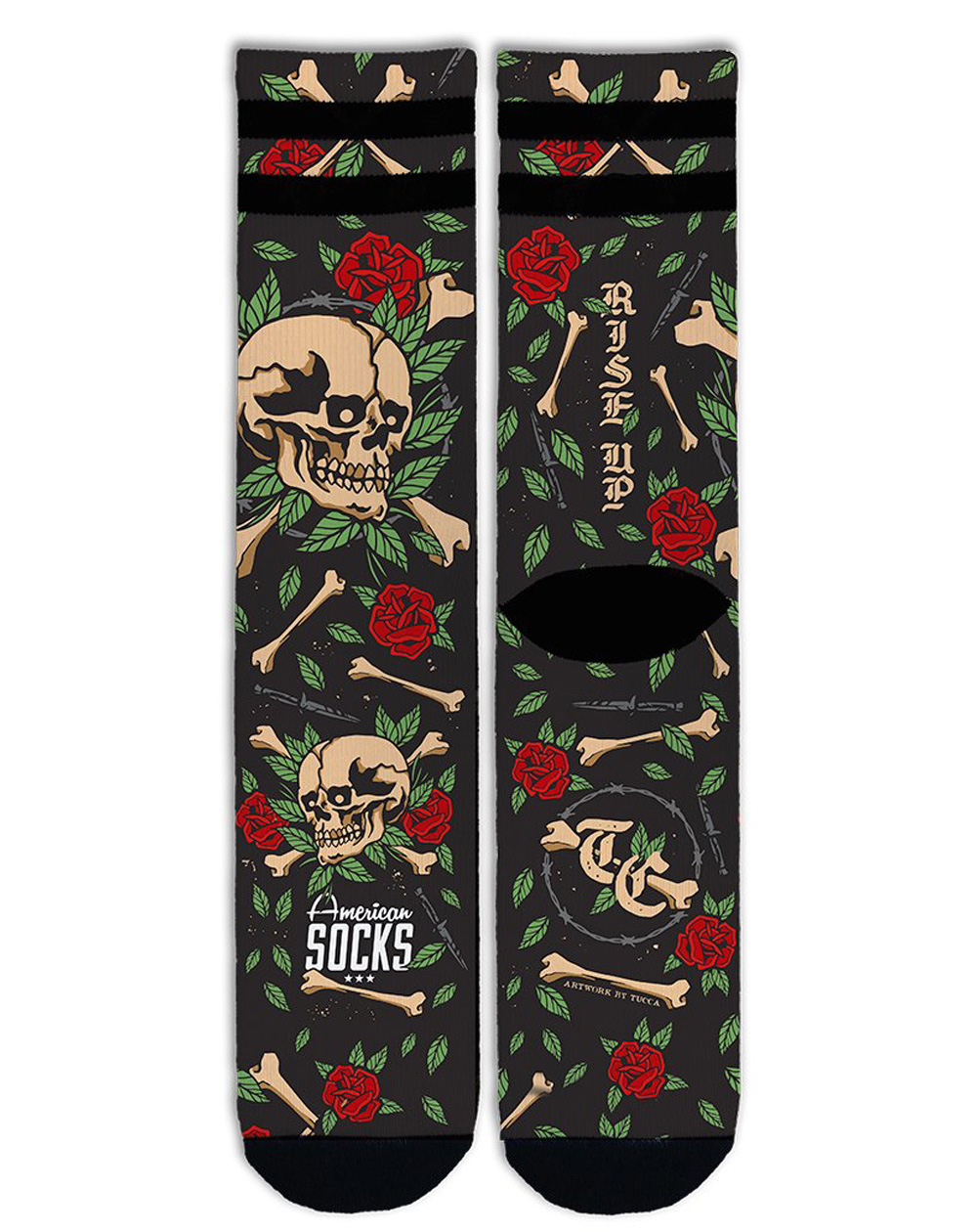 American Socks Unisex Adults Socks Rise Up