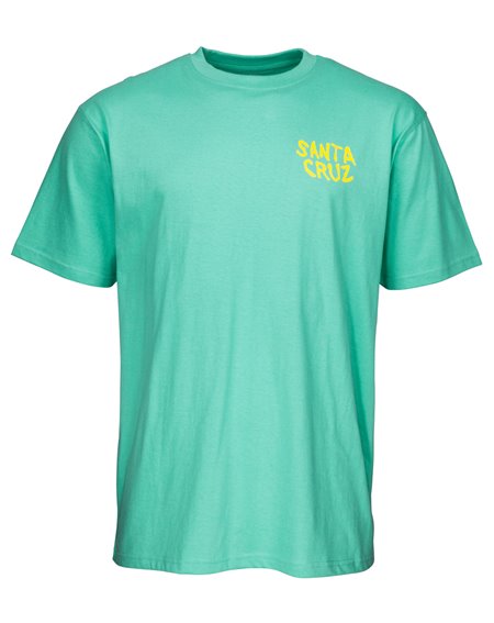 Santa Cruz Hand Wall T-Shirt Homme Spearmint