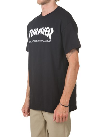 Thrasher Skate Mag T-Shirt Homme Black