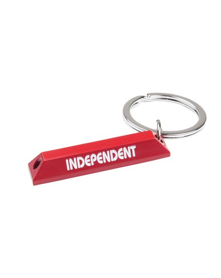 Independent Curb Keychain Red