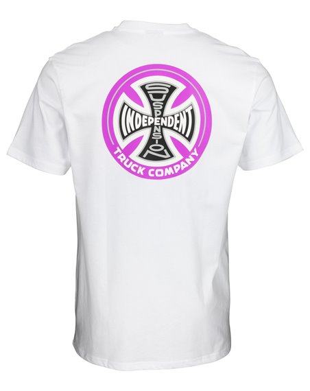 Independent Herren T-Shirt Suspension Sketch White