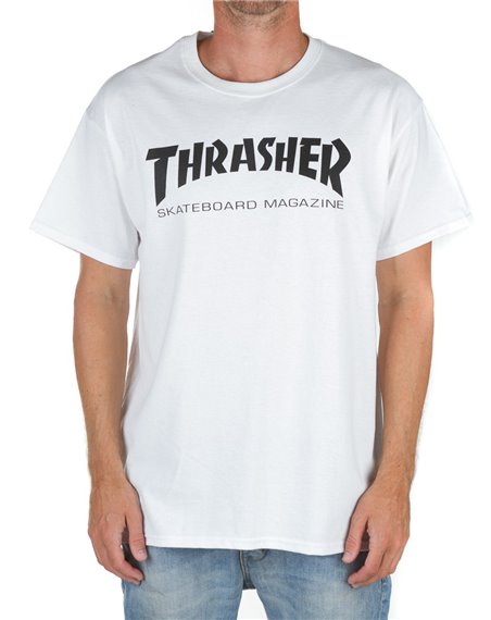 Thrasher Men's T-Shirt Skate Mag White
