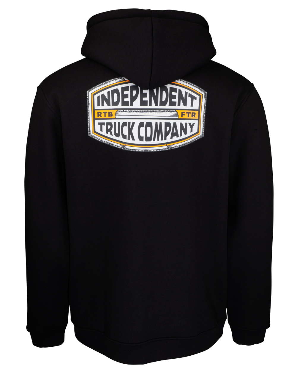 Independent Men's Full Zip Hoodie ITC Curb Black