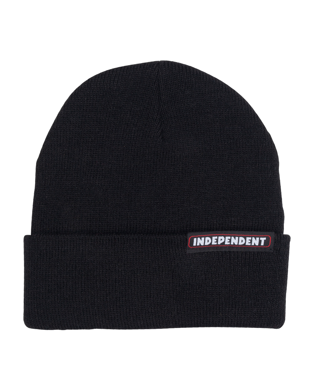 Independent Bar Berretto in Maglia Uomo Black