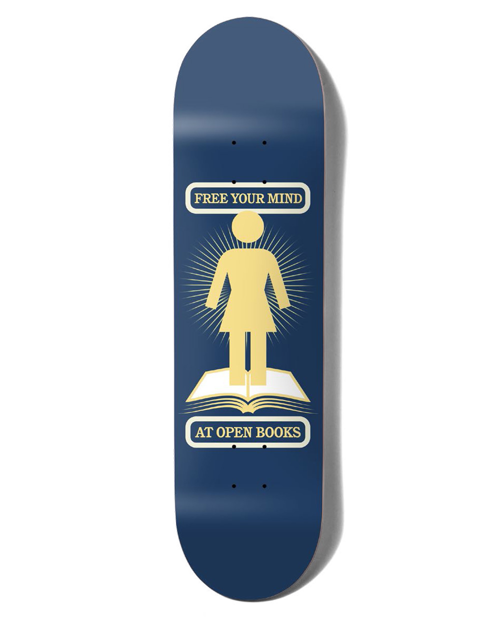 Girl Bennett Open Book 8.25" Skateboard Deck