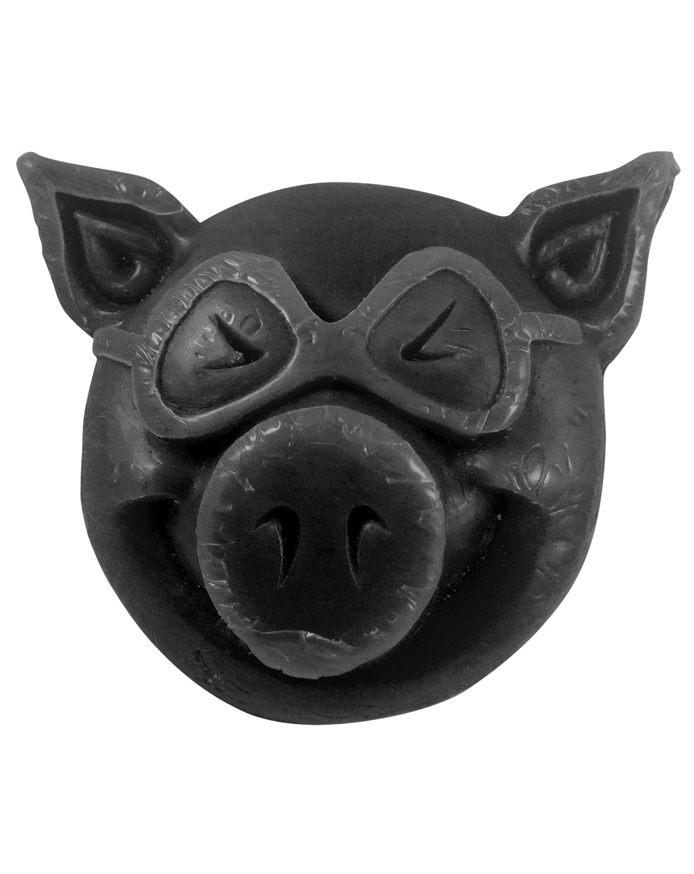 Pig Wheels Cire Skateboard Pig Head Black