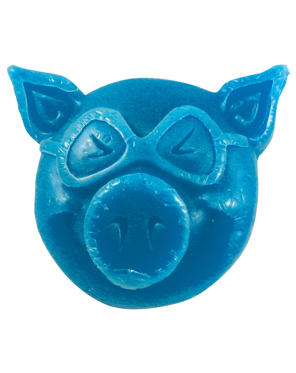 Pig Wheels Cire Skateboard Pig Head Blue