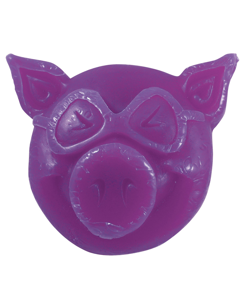 Pig Wheels Pig Head Skateboard Wax Purple