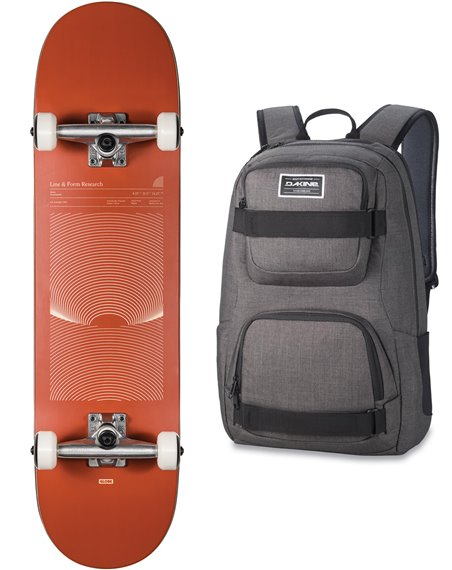 Globe G1 Lineform 8.25" Skateboard with Backpack Cinnamon