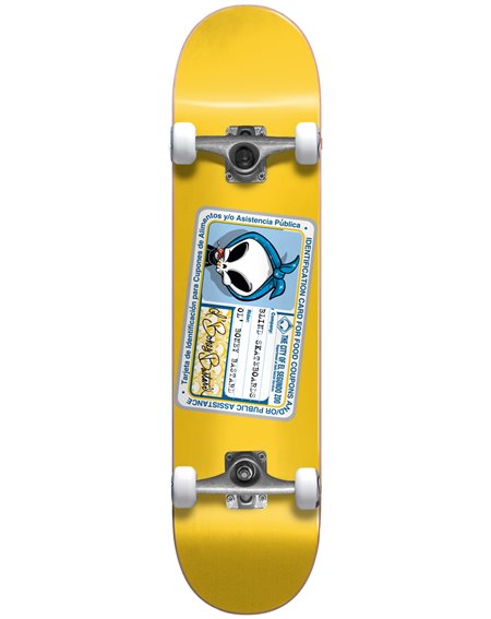 Blind Old Boney Bastard 8.25" Complete Skateboard Yellow