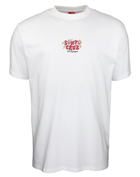 Santa Cruz Winkowski Birdcage T-Shirt Uomo White