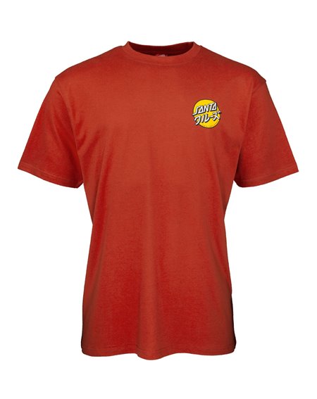 Santa Cruz Mixed Up Dot T-Shirt Homme Ketchup 2
