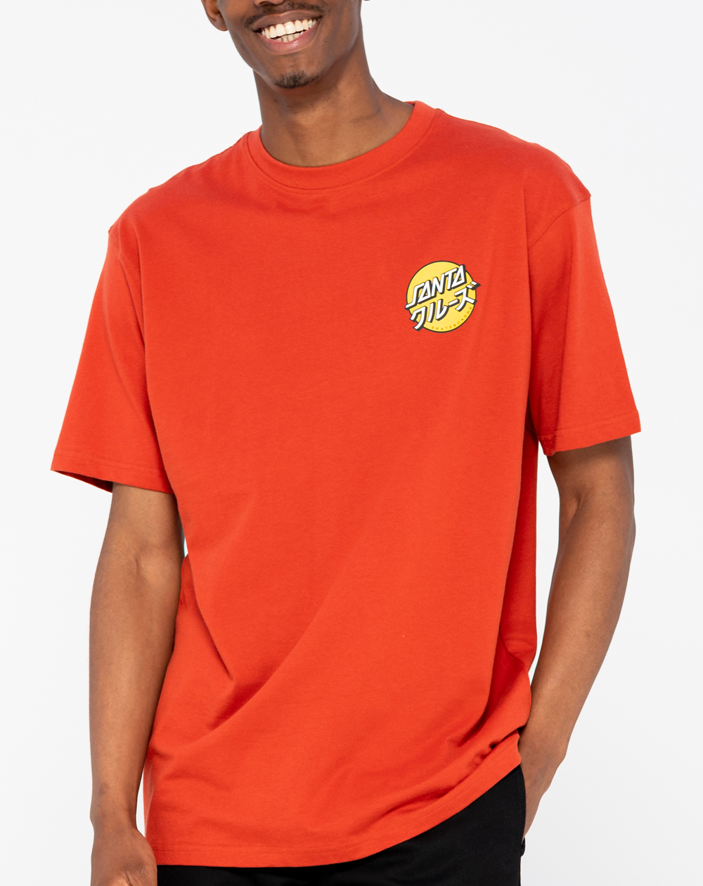 Santa Cruz Mixed Up Dot Camiseta para Homem Ketchup