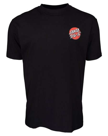 Santa Cruz Men's T-Shirt Mixed Up Dot Black
