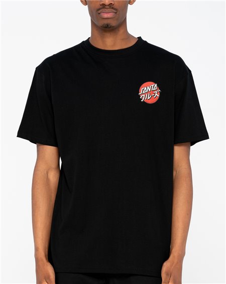 Santa Cruz Men's T-Shirt Mixed Up Dot Black